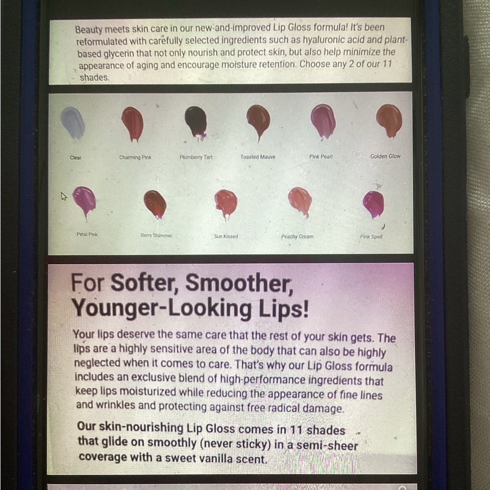 Sei Bella Plumberry Tart Vegan Lip Gloss - Picture 4 of 5